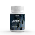 Andarine S-4 supplement bottle for research use only, no human consumption.