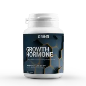 Growth hormone bottle for research use