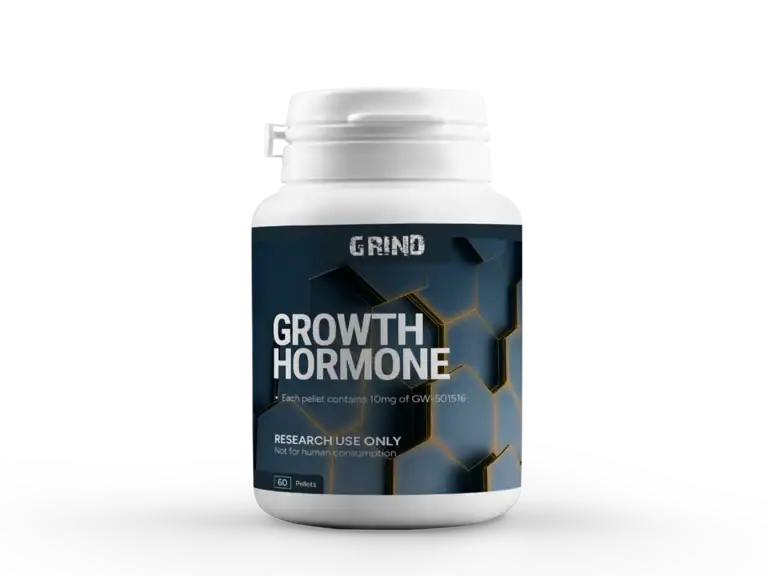 Growth hormone bottle for research use